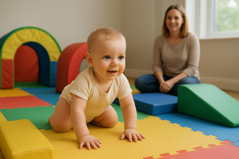 Qu'est-ce qu'un parcours de motricité pour bébé ?